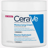 CeraVe Moisturizing Cream | 48H Body and Face Moisturizer for Dry to Very Dry Skin with Hyaluronic Acid and Ceramides | Fragrance Free | 16Oz, 454 g - Beauty Elegant