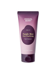 EQQUALBERRY Purple Rice Pore Purifying Pack Cleanser 130g