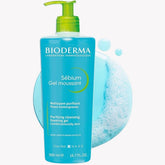 Bioderma Sebium Purifying Cleansing Foaming Gel - Combination to Oily Skin, 500ml - Beauty Elegant