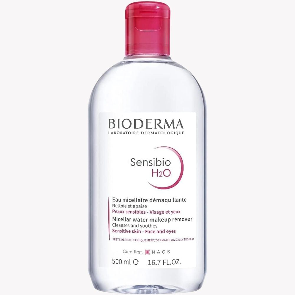 Bioderma Sensibio H2O Make-Up Removing Micellar Water - Sensitive Skin, 500ml - Beauty Elegant