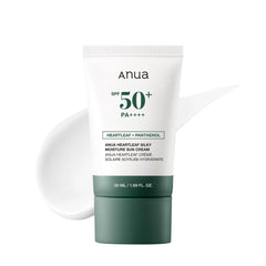 Anua Heartleaf Silky Moisture Sun Cream SPF50+ PA++++ 50mL
