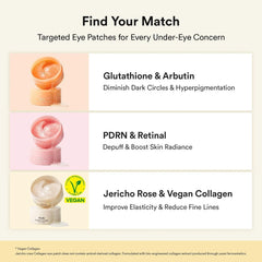Abib Vegan Collagen Eye Patch Jericho Rose Jelly 60pcs