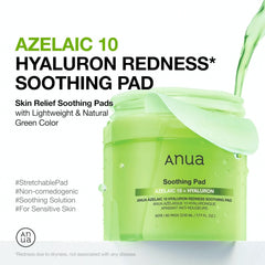 Anua Azelaic 10 Hyaluron Redness Soothing 90 Pads