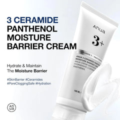 Anua 3 Ceramide Panthenol Moisture Barrier Cream 100mL