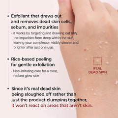Dr. Melaxin Peel Shot PS Black Rice Ampoule 80mL
