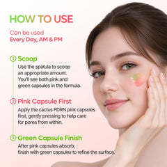 Dr. Melaxin Cactox Pore Relief Dual Capsule Cream 65g