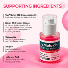 Dr. Melaxin Cemenrete CX Cyano Pink Spicule Serum 30mL