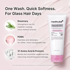 Medicube Rosemary PDRN Damage Care Hair Mask 200mL