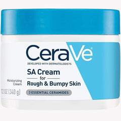 CeraVe SA Cream, 12 oz, Renewing Salicylic Acid Body Cream for Rough and Bumpy Skin, Fragrance Free, 118 ml - Beauty Elegant