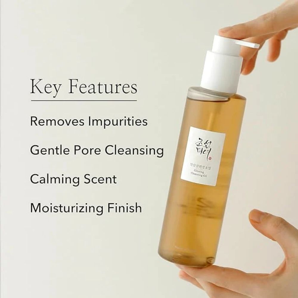 Beauty of Joseon Ginseng Cleansing Oil 210ml, 7.1 Fl Oz (Pack of 1) - Beauty Elegant