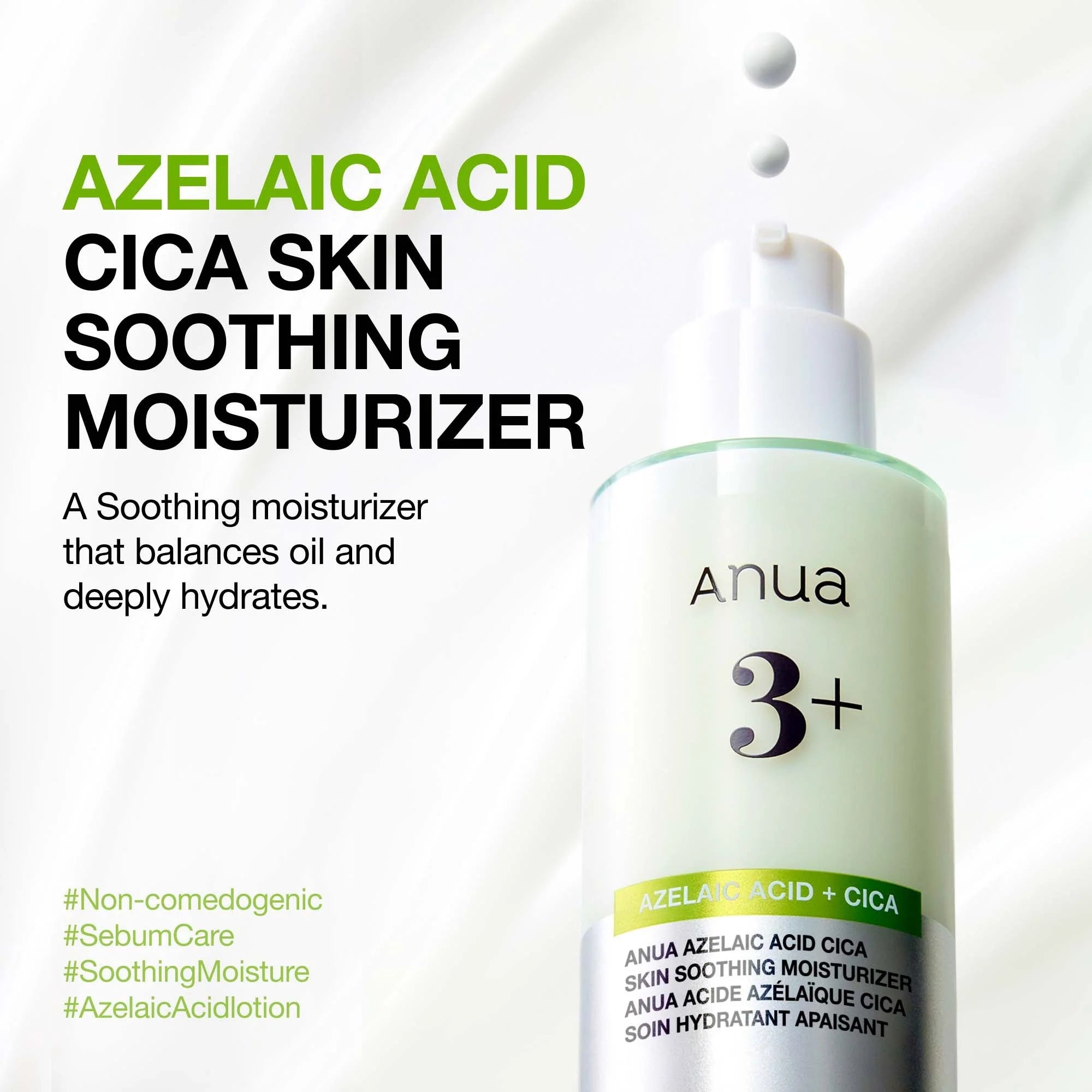 Anua Azelaic Acid CICA Skin Soothing Moisturizer 100mL