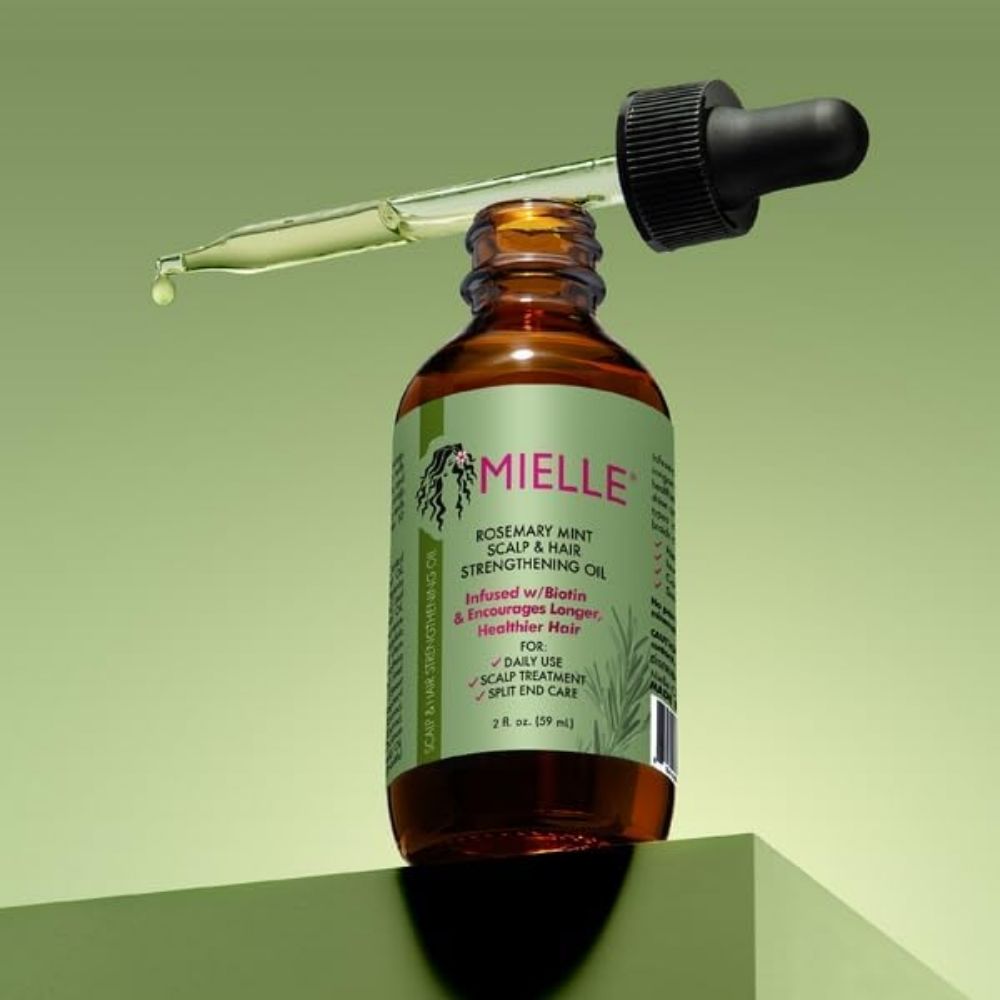 Mielle Organics Rosemary Mint Scalp & Hair Strengthening Oil - Beauty Elegant