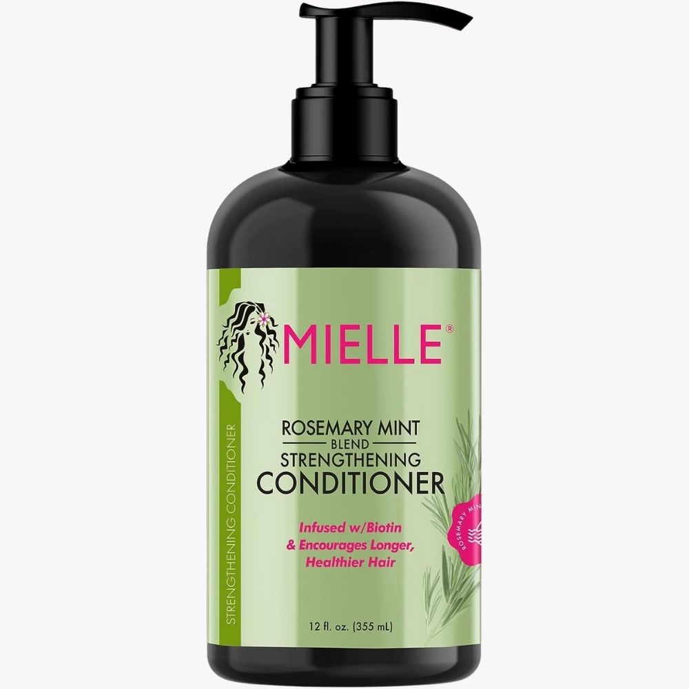 Mielle Organics Rosemary Mint Strengthening Conditioner with Biotin, 12 Ounce - Beauty Elegant