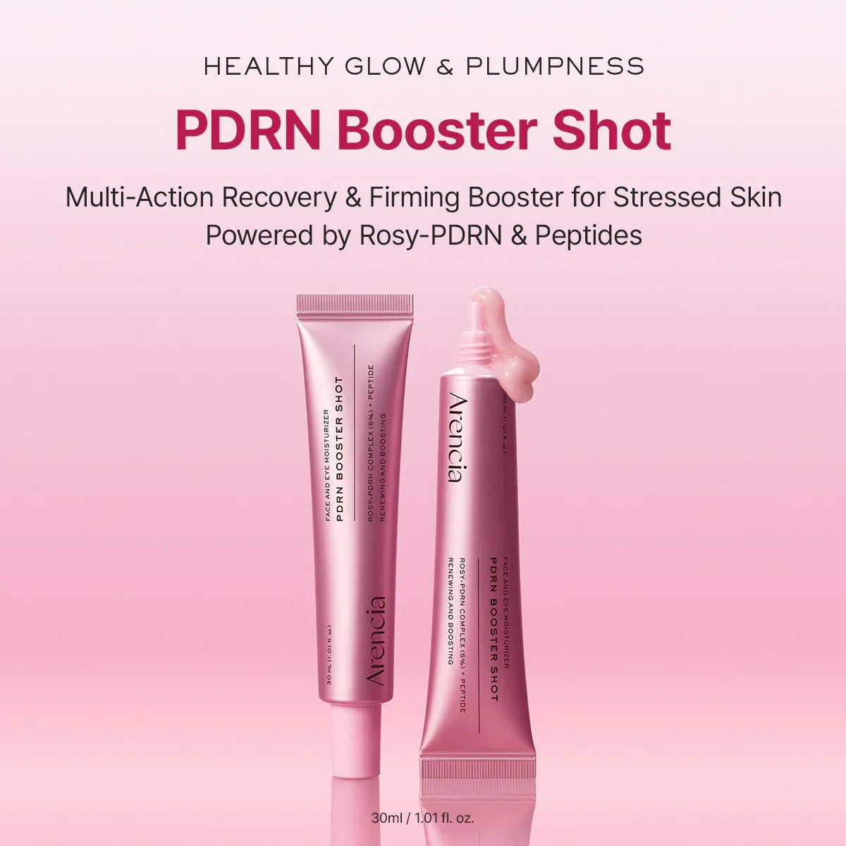 Arencia PDRN Booster Shot Face & Eye Moisturizer 30mL