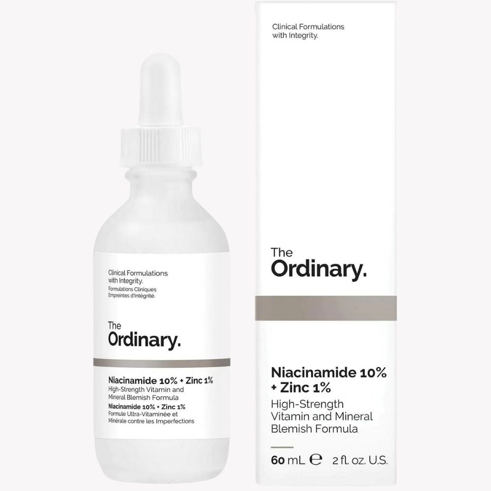The Ordinary Niacinamide 10% + Zinc 1% 60ml - Reduce the appearance of skin blemishes and congestion - Beauty Elegant
