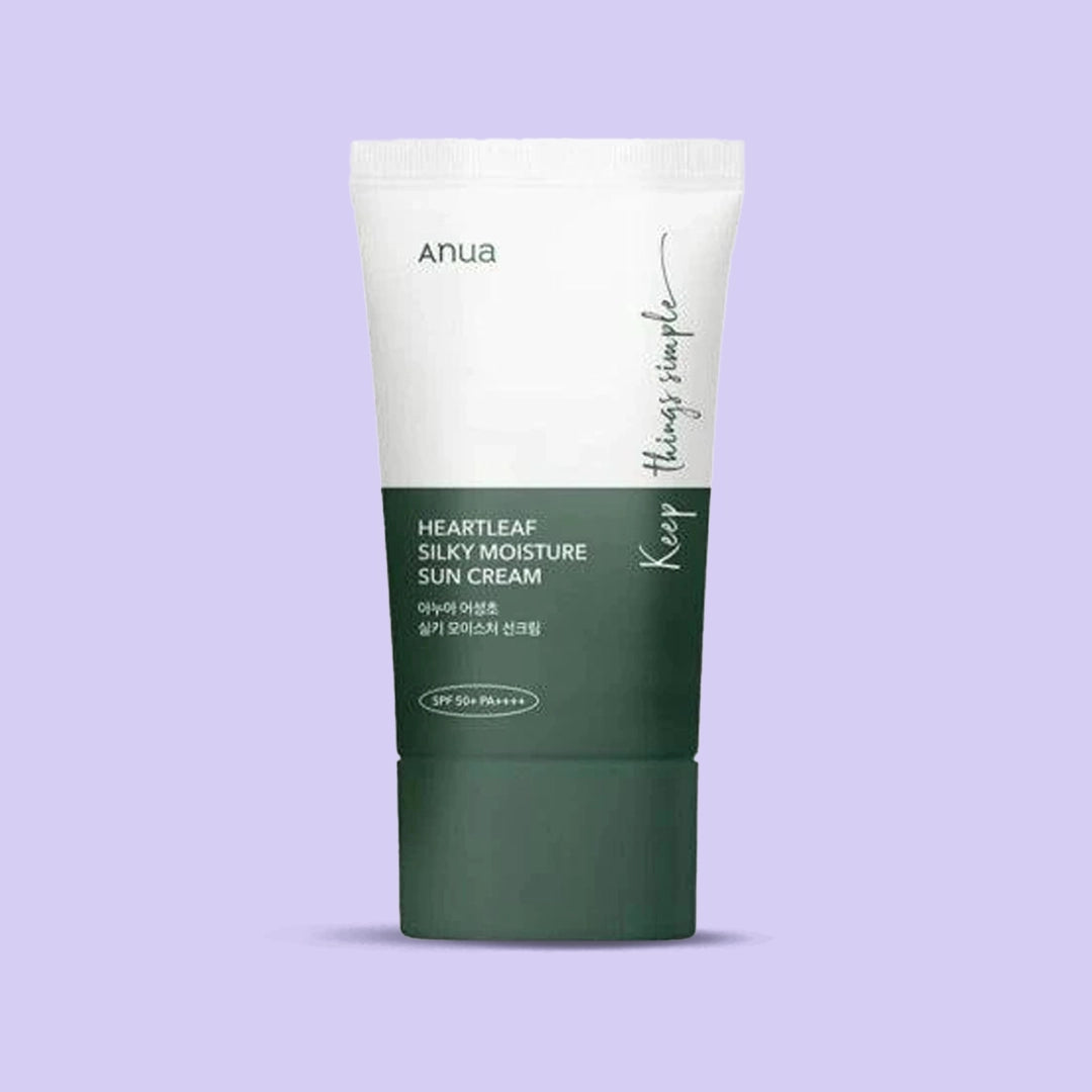 Anua Heartleaf Silky Moisture Sun Cream 50 mL