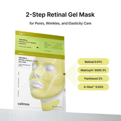Celimax The Vita-A Retinal Shot Tightening 2-Step Gel Mask 4EA
