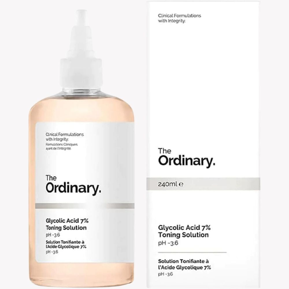 Glycolic Acid 7 Percent Toning Solution Clear 240ml - Beauty Elegant
