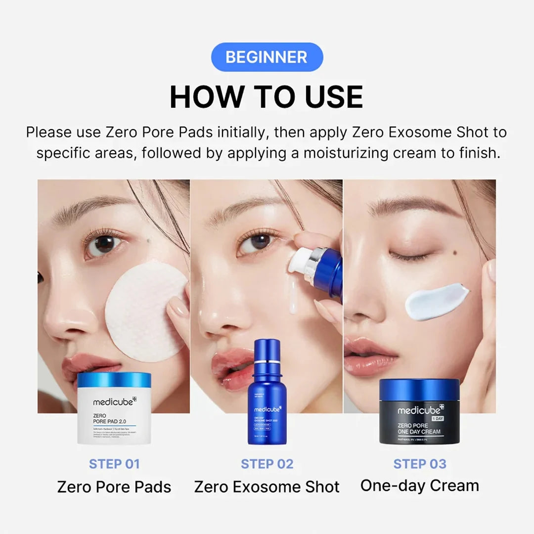 medicube One Day Exosome Shot Pore Ampoule 2000 30 mL