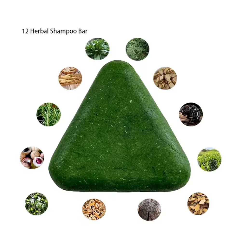 Seven Green Nature Original Herbal Hair Care Soap