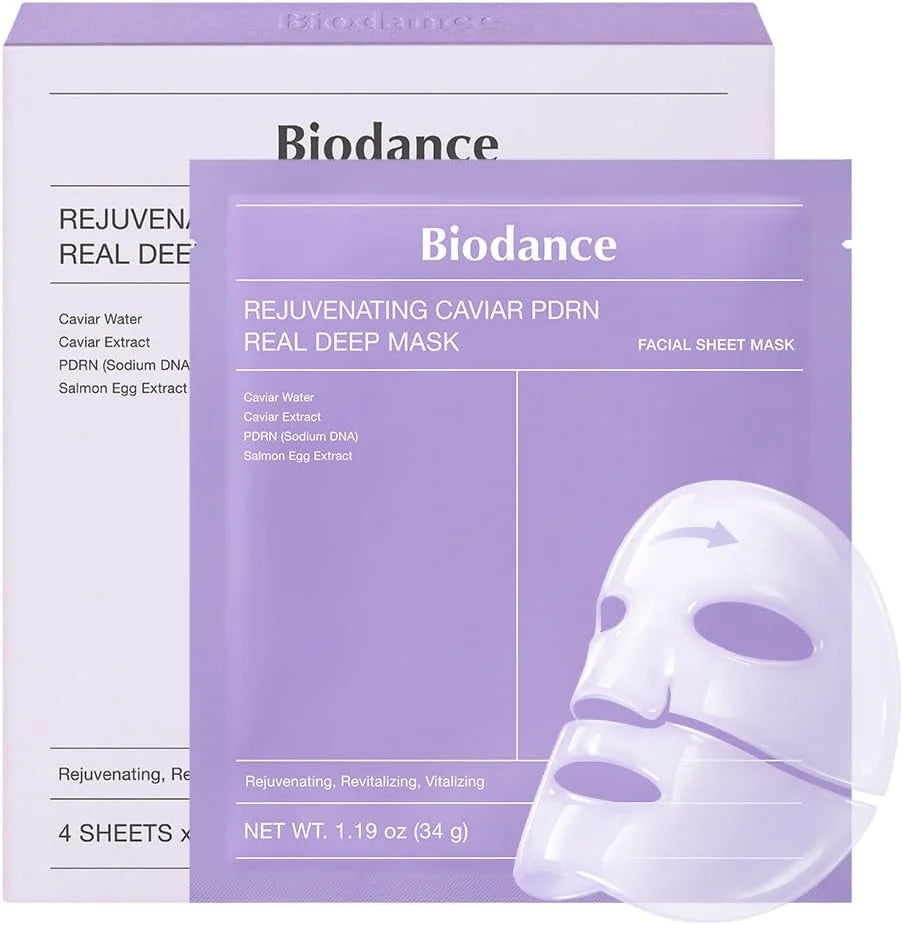 Biodance Rejuvenating Caviar PDRN Real Deep Mask 4 Sheets