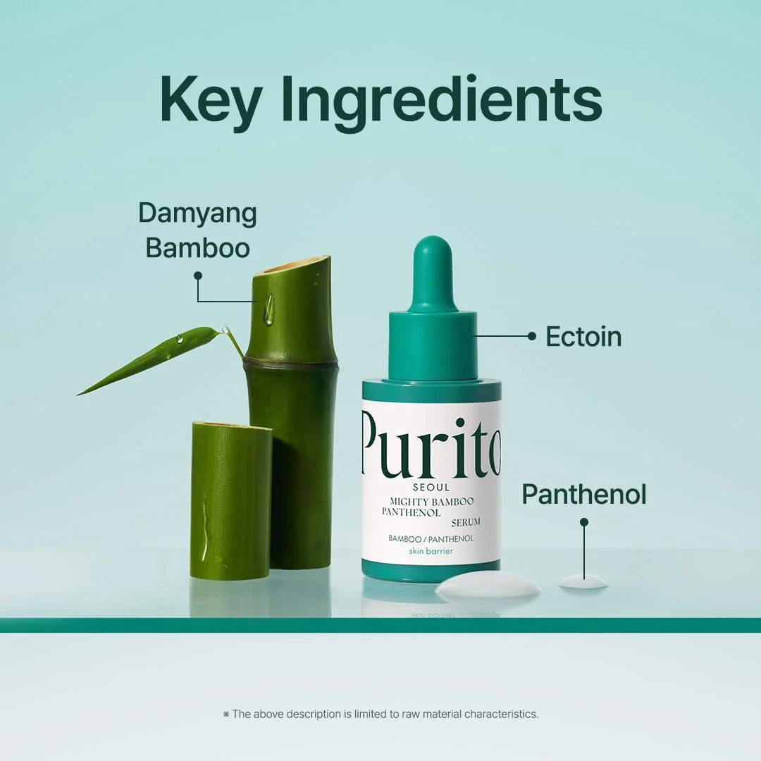 PURITO SEOUL Mighty Bamboo Panthenol Serum 30mL