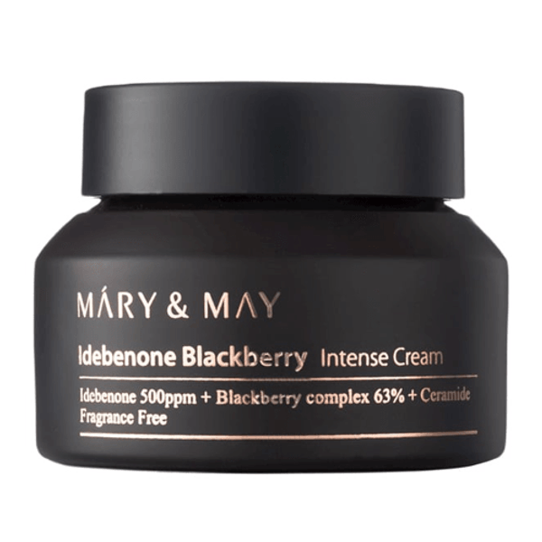 Mary&May Idebenone + Blackberry complex intensive total care cream 70g