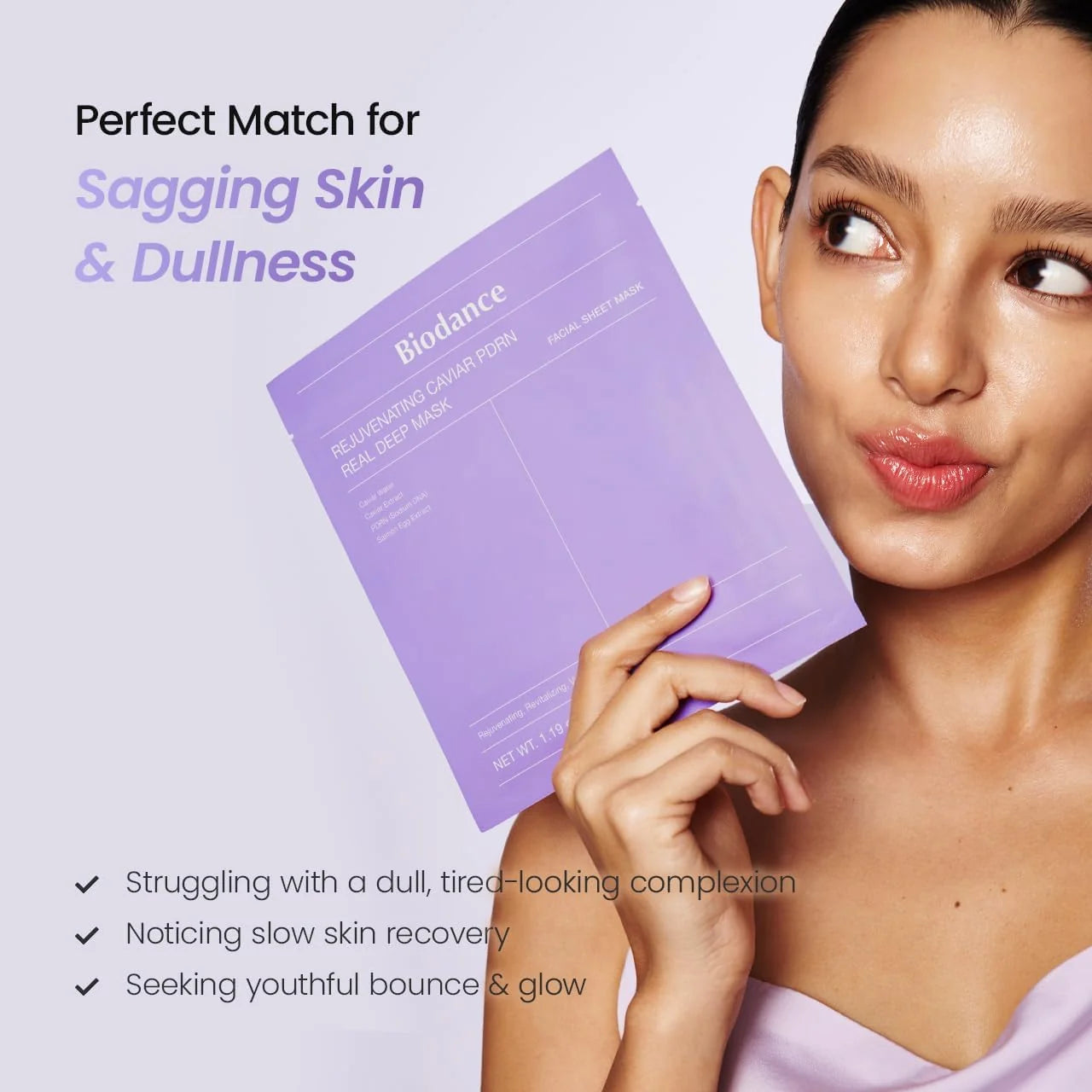 Biodance Rejuvenating Caviar PDRN Real Deep Mask 4 Sheets
