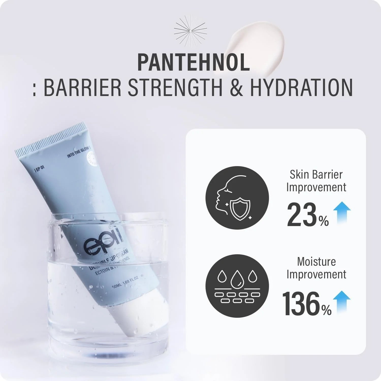 epii Double Up Cream Ectoin & Panthenol 50mL