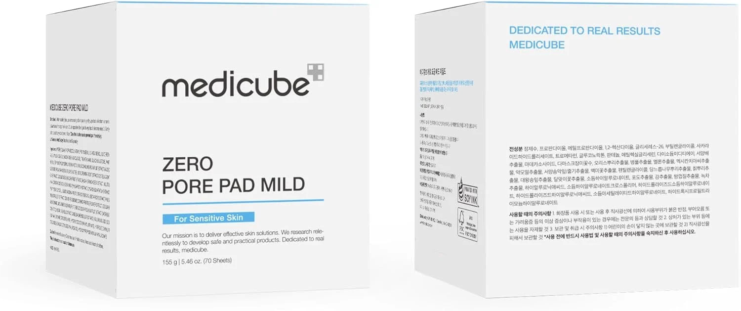 Medicube Zero Pore Pads Mild (70 Pads)