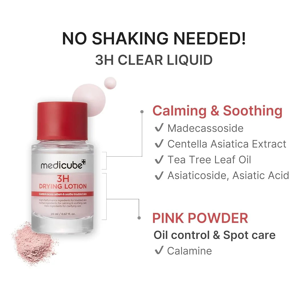 Medicube 3H Overnight Drying Lotion 20mL