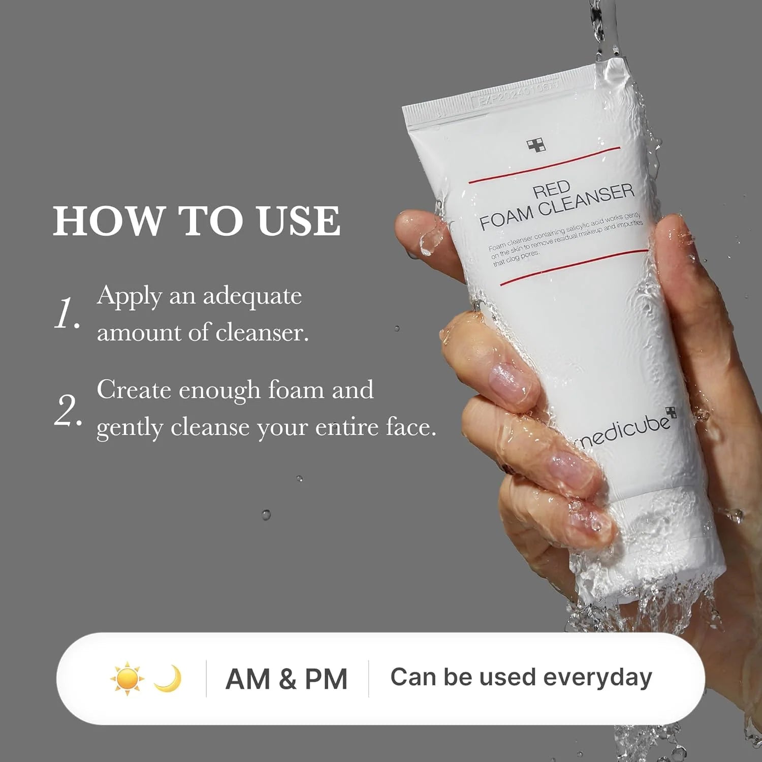 medicube Red Foam Cleanser 120mL