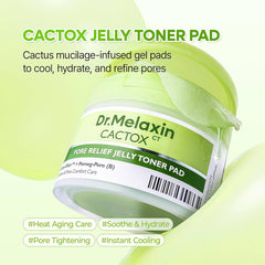 Dr. Melaxin CACTOX Pore Relief Jelly Toner Pads 60pcs
