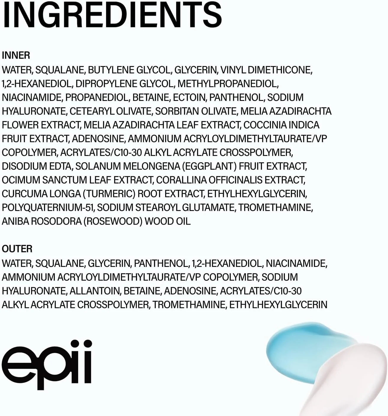 epii Double Up Cream Ectoin & Panthenol 50mL