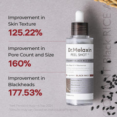 Dr. Melaxin Peel Shot PS Black Rice Ampoule 80mL