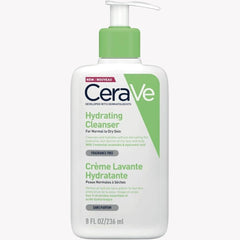 CeraVe Hydrating Cleanser | Face and Body Wash for Normal to Dry skin with Hyaluronic Acid and Ceramides | Fragrance Free Paraben Free |8Oz, 236 ML - Beauty Elegant