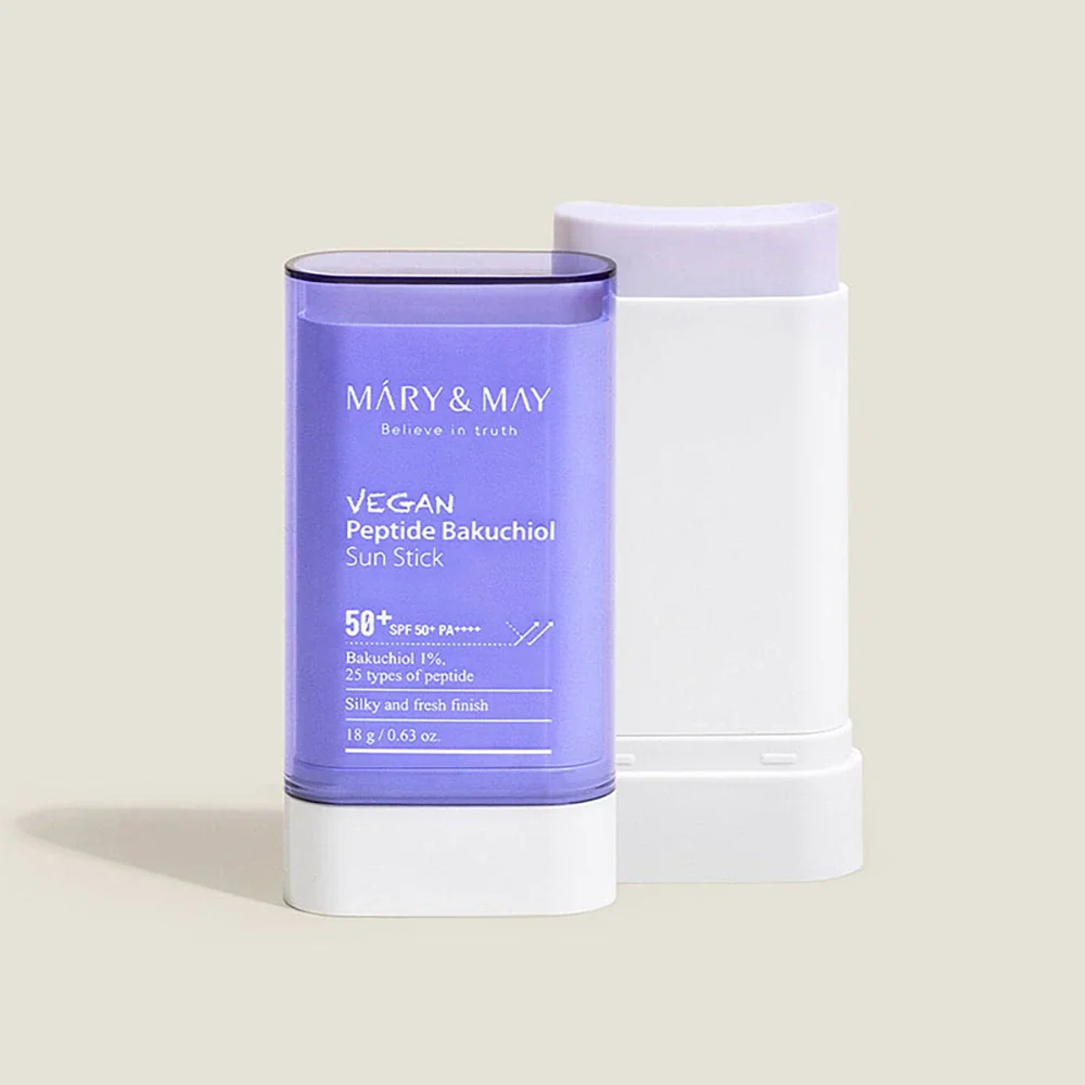 Mary&May Vegan Peptide Bakuchiol Sun Stick SPF50+ PA++++ 18g