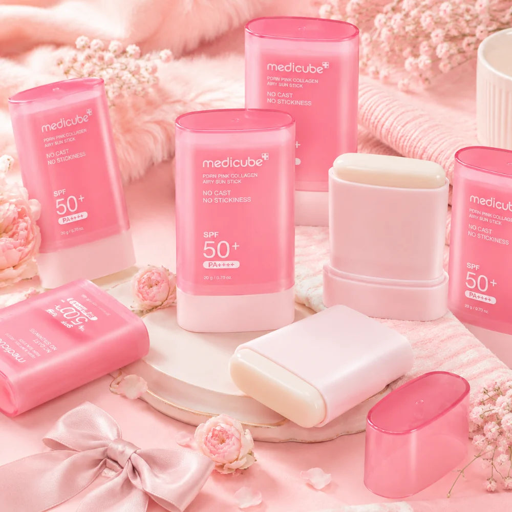 Medicube PDRN Pink Collagen Airy Sun Stick SPF50+ PA++++ 20g
