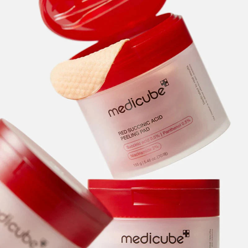 medicube Red Succinic Acid Peeling Pads 155g (70 Pads)