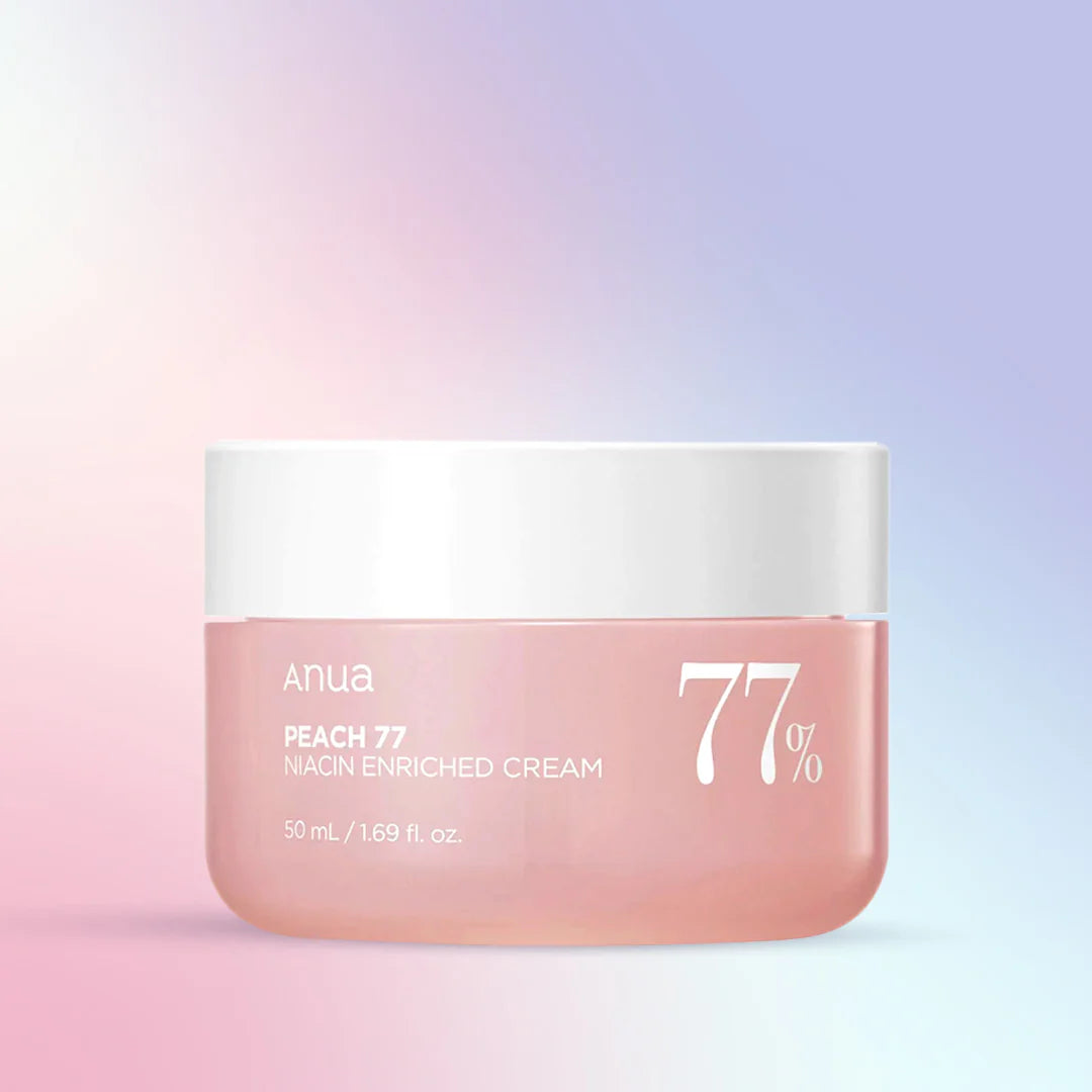 Anua Peach 77% Niacinamide Enriched Moisturizing Face Cream For All Skin Types 50 mL