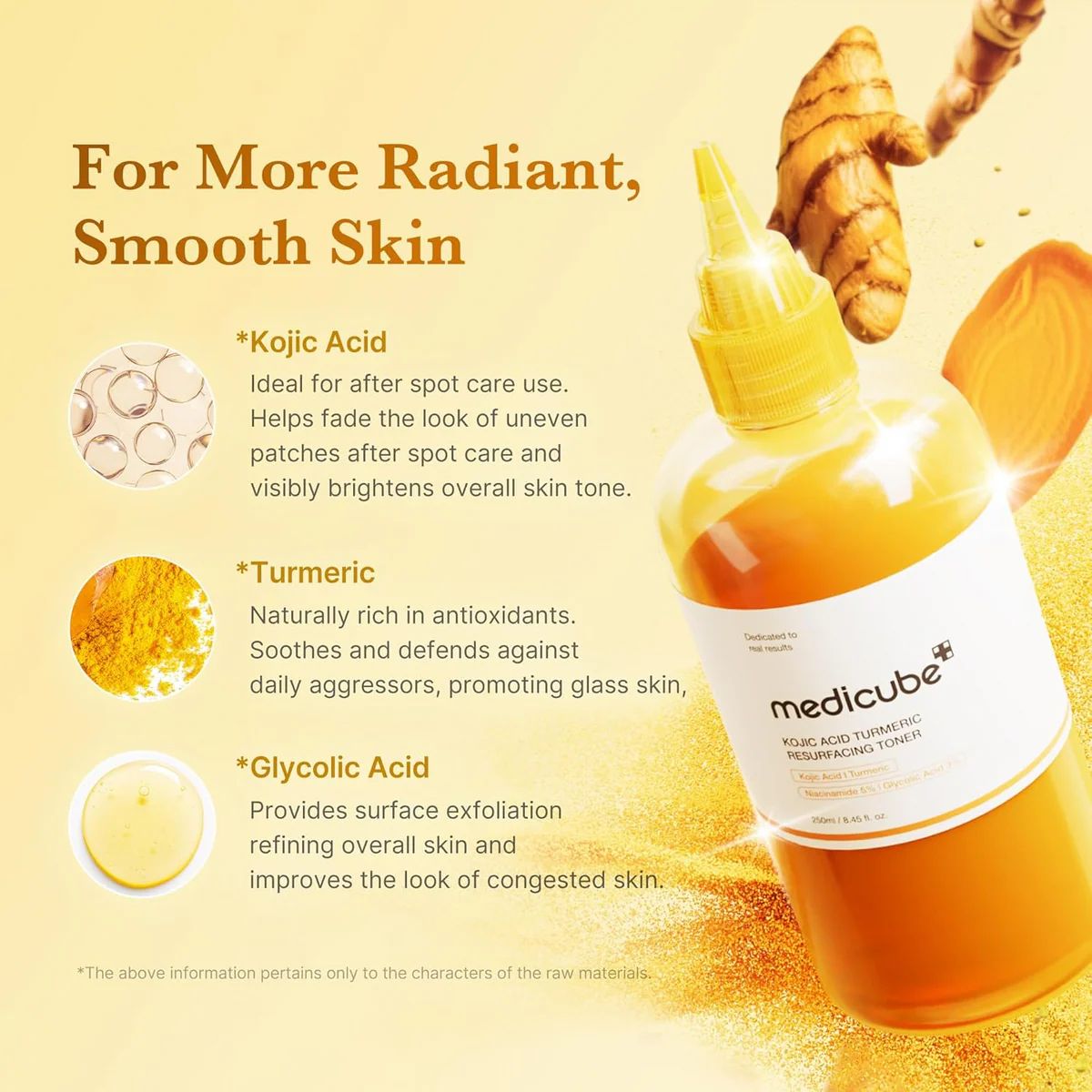 Medicube AGE-R Booster Pro Lemon Bear Edition + Kojic Acid Turmeric Brightening Complete Set