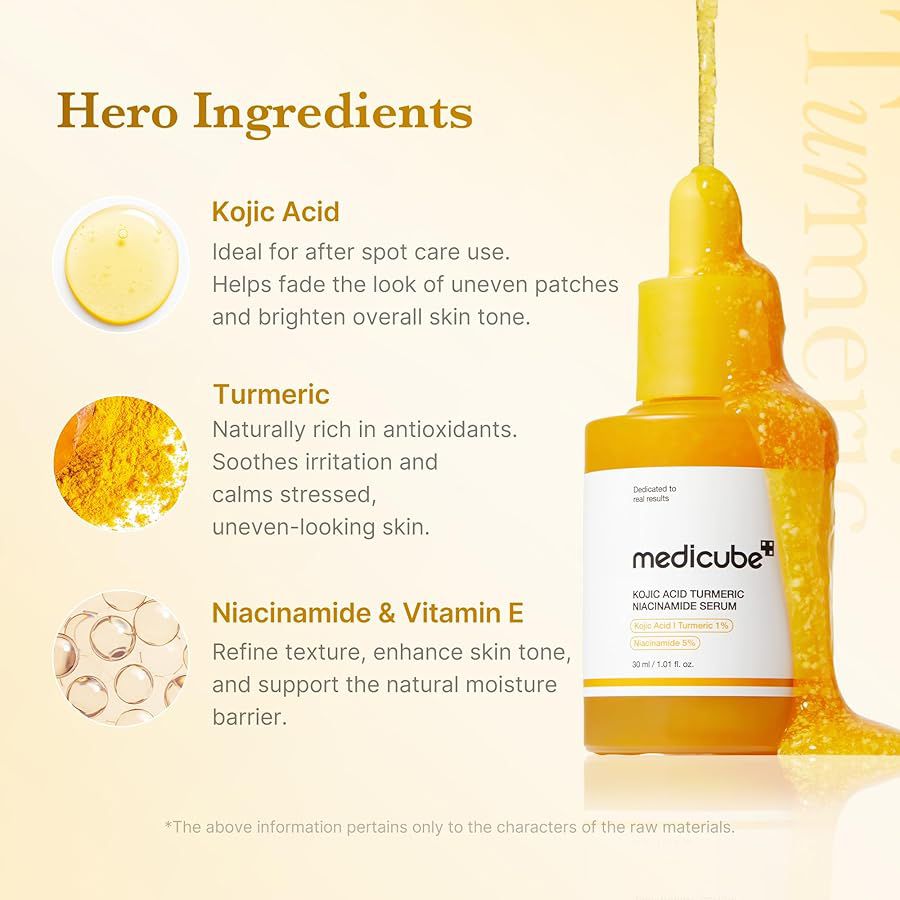 Medicube AGE-R Booster Pro Lemon Bear Edition + Kojic Acid Turmeric Brightening Complete Set