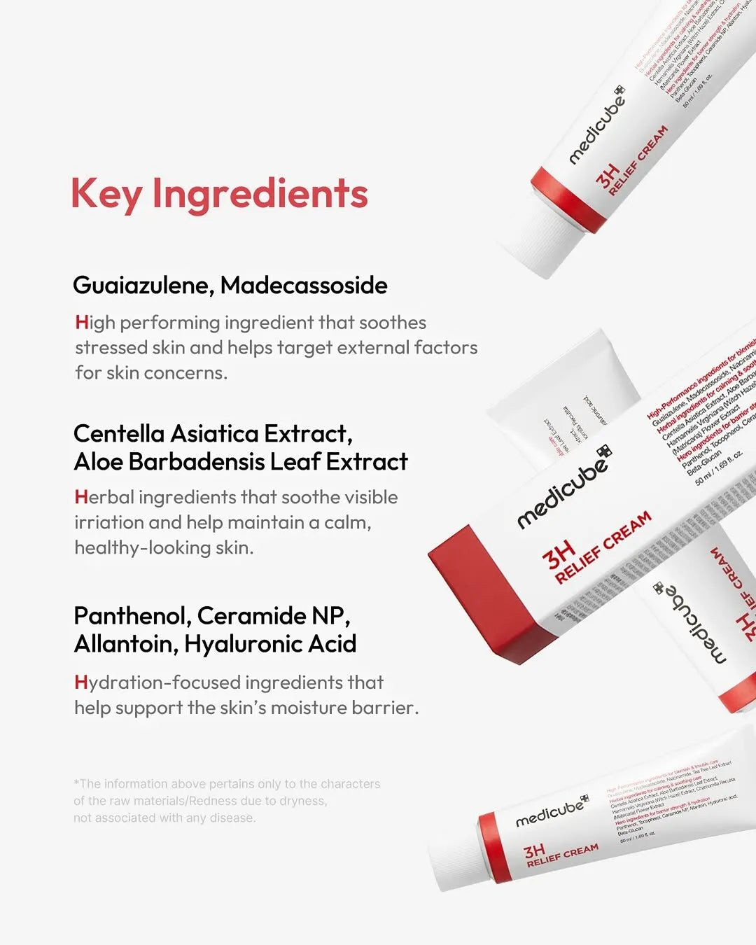 Medicube 3H Relief Cream 50mL