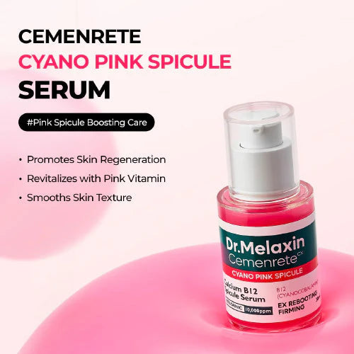 Dr. Melaxin Cemenrete CX Cyano Pink Spicule Serum 30mL