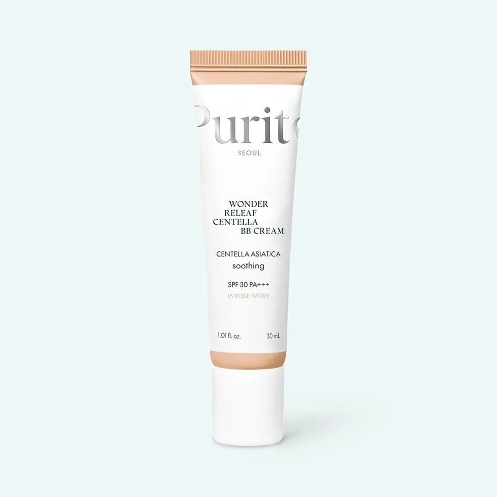 PURITO SEOUL Wonder Releaf Centella BB Cream #15 Rose Ivory 30mL