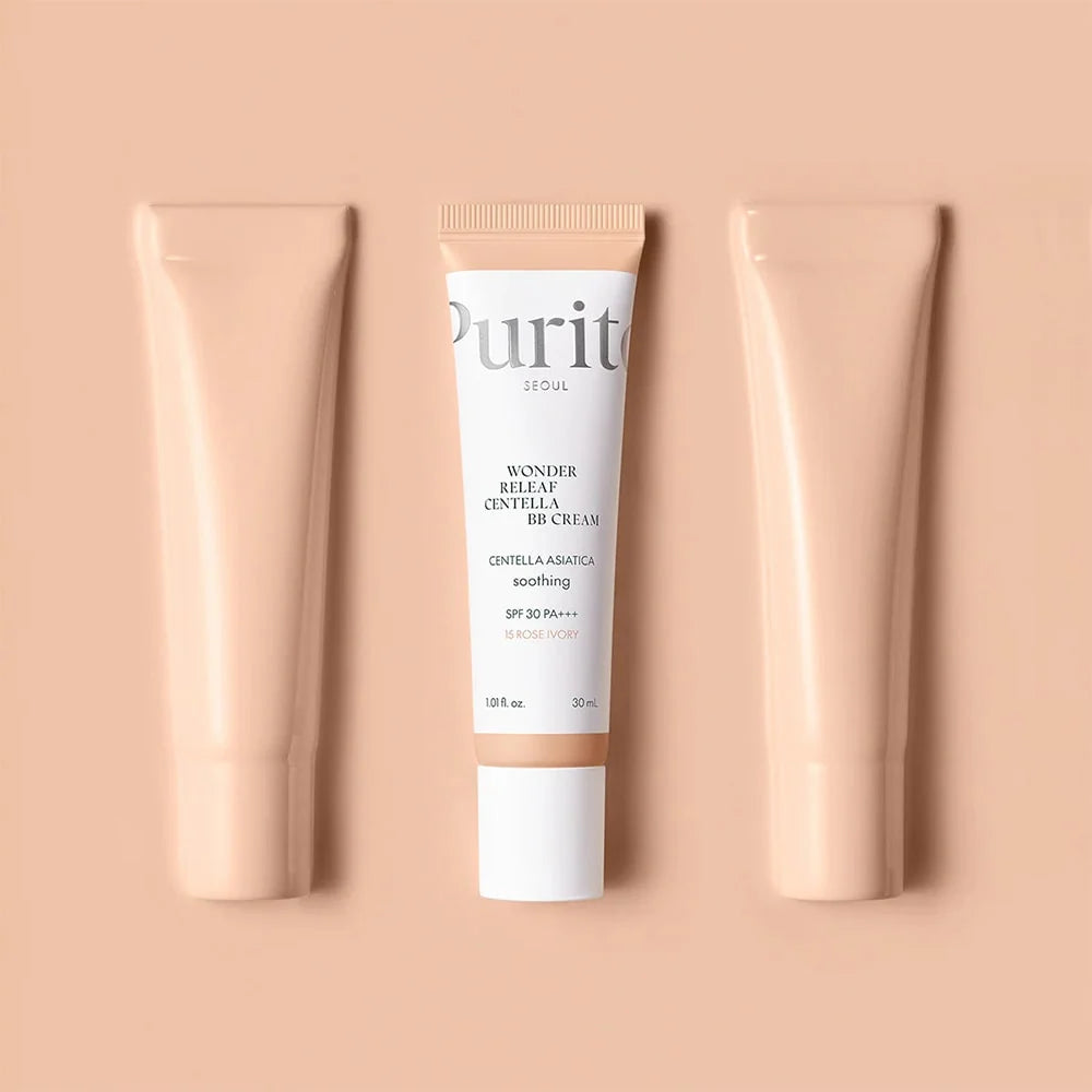 PURITO SEOUL Wonder Releaf Centella BB Cream #15 Rose Ivory 30mL